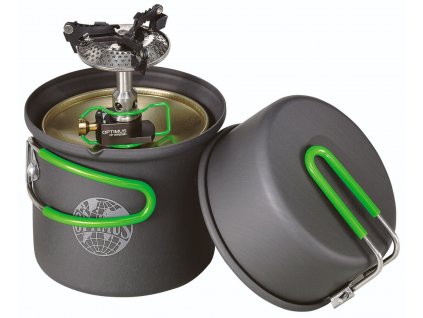 Plynový vařič Crux Lite se sadou nádobí, Optimus of Sweden, www.vseprokaravan.cz