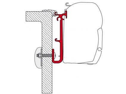 Adapter Caravan pro Fiamma F45 L, F45 S, ZIP www.vseprokaravan.cz