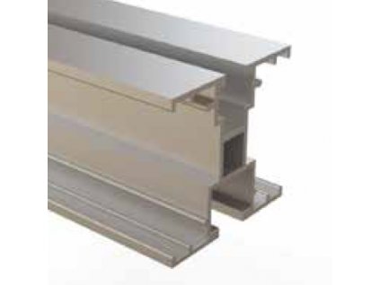 Hliníkový profil 48x45 mm - 6 m, www.vseprokaravan.cz