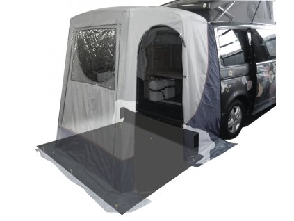 PE podlaha zadního stanu Upgrade s integrovanou ochranou proti větru www.vseprokaravan.cz