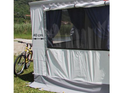 Prodlužovací pás o 40 cm se zipem pro Privacy Room 260 na VW T5 www.vseprokaravan.cz