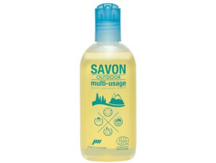 Organické univerzální mýdlo Savon pro venkovní použití 100 ml www.vseprokaravan.cz