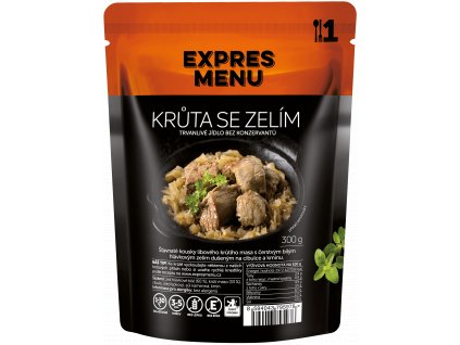 Krůta se zelím (1 porce 300g), www.vseprokaravan.cz