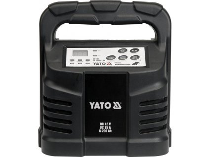 Nabíječka 15A 12V gel/procesor YATO, www.vseprokaravan.cz