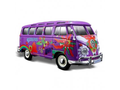 Model vozidla VW Van Samba "Hippie Line" www.vseprokaravan.cz