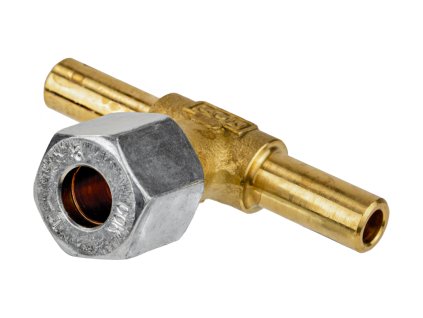 T-kus na plyn 90° - RST8 x RST 8 x RVS 10, GOK, www.vseprokaravan.cz