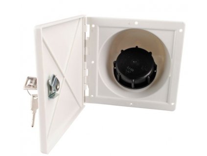 Plnící hrdlo s bezpečnostním zámkem www.vseprokaravan.cz