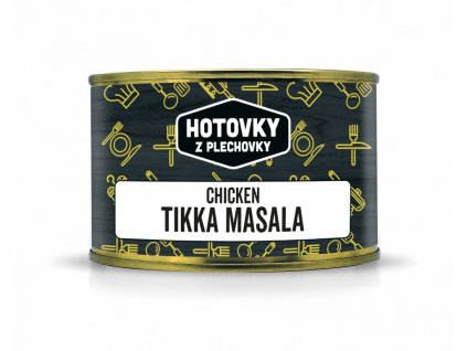 Chicken Tikka Masala v plechovce, www.vseprokaravan.cz