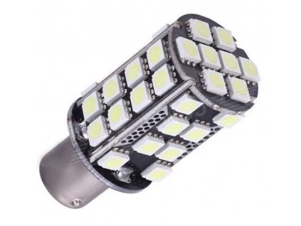 LED žárovka Ba15S 10-30V/6W bílá, CANBUS, www.vseprokaravan.cz