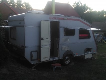 Krycí plachta na Kip sun line, Polcover, www.vseprokaravan.cz