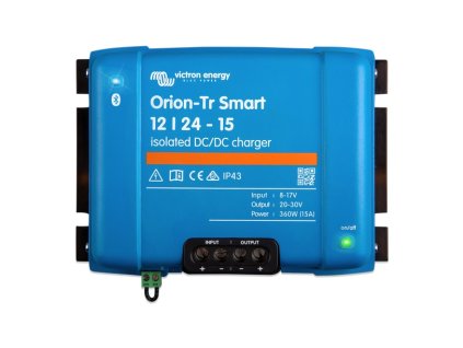 DC-DC nabíječka Orion-Tr Smart 12/24-15A (360W) izolovaná, www.vseprokaravan.cz