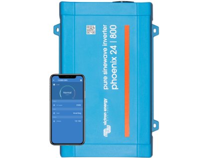 Měnič napětí SINUS Victron Energy Phoenix VE.Direct 800VA 24V, www.vseprokaravan.cz