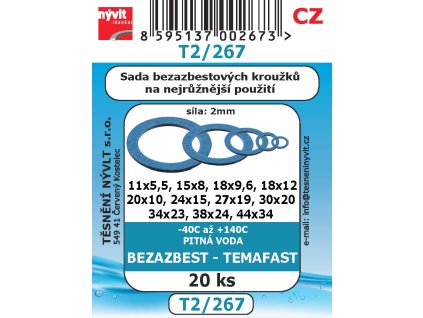 SADA těsnění bezazbest 20ks, www.vseprokaravan.cz