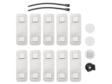 Magnetická upevňovací sada pro LED osvětlení, flexiMAGS, www.vseprokaravan.cz