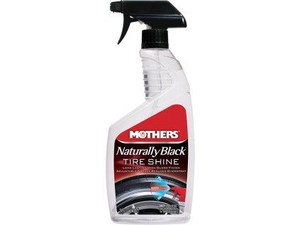 Lesk na pneu v rozprašovači, 710 ml - Mothers Naturally Black Tire Shine, www.vseprokaravan.cz