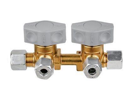 Plynový ventil RVS10 x RVS8 x RVS10, GOK, www.vseprokaravan.cz