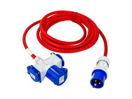 Prodlužovací kabel CEE 5 m, www.vseprokaravan.cz