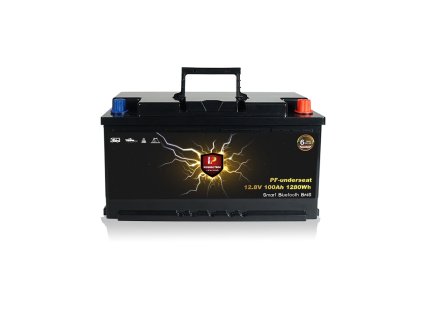 Lithiová baterie Perfektium PF SERIES LiFePO4 12.8V 100Ah pod sedadlo, www.vseprokaravan.cz