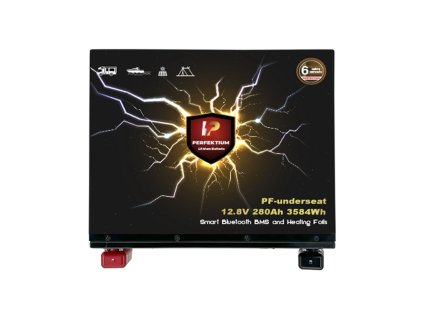 Lithiová baterie Perfektium PF SERIES LiFePO4 12.8V 280Ah s vyhříváním - pod sedadlo, www.vseprokaravan.cz