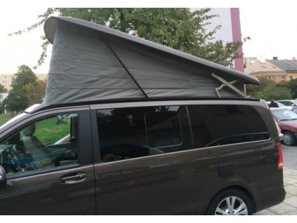 Zateplení zvedací střechy Mercedes Vito 2016 Westfalia - vnitřní www.vseprokaravan.cz