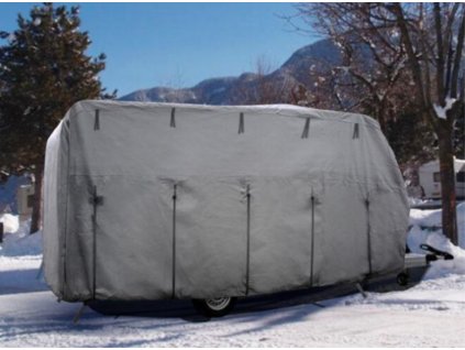 Ochranná zimní plachta obytného přívěsu karavanu Brunner www.vseprokaravan.cz