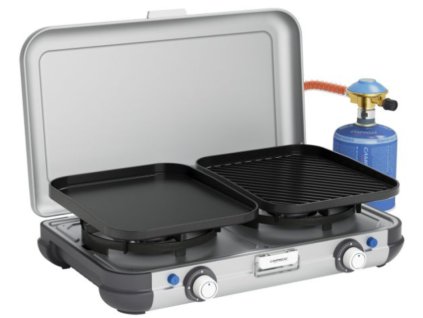 Plynový vařič Camping Kitchen™ 2 GRILL & GO www.vseprokaravan.cz