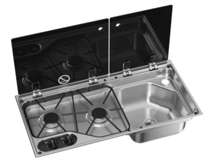 Kombinace vařiče se dřezem CVC 1700G Dometic www.vseprokaravan.cz