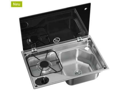 Kombinace vařiče se dřezem CVC 1525G Dometic www.vseprokaravan.cz