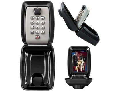 Ocelový trezor na klíče s číselným kódem, vseprokaravan.cz