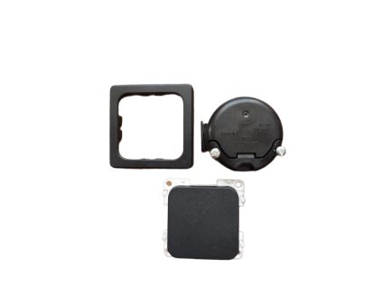 Vypínač s rámečkem 25V, 10A, www.vseprokaravan.cz