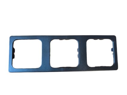 Trojrámeček 18 x 6 cm, černý, www.vseprokaravan.cz