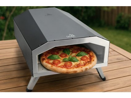 Plynová pec na pizzu Margherita s regulátorem, www.vseprokaravan.cz