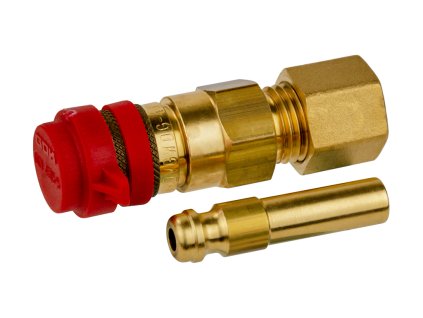 Rychlospojka mosazná, GOK, www.vseprokaravan.cz