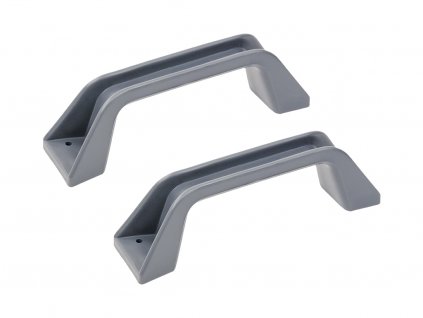 Plastová rukojeť, 175 mm, šedá, SAFE-TEC, www.vseprokaravan.cz