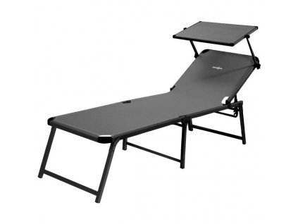 Lehátko plážové, Marbella, se sluneční clonou, BRUNNER. www.vseprokaravan.cz