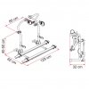 Nosič kol na obytná vozidla, Fiamma Carry Bike Pro C L80 www.vseprokaravan.cz