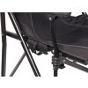 Skládací křeslo Raptor 3D, černá www.vseprokaravan.cz