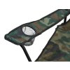 Kempingová skládací židle BARI ARMY www.vseprokaravan.cz