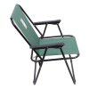 Kempingová skládací židle BERN zelená www.vseprokaravan.cz
