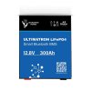 Ultimatron lithiová baterie LifePO4 Smart BMS 12.8V / 300 Ah, www.vseprokaravan.cz