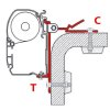 Univerzální adaptér B,C,T,U pro střešní markýzu Fiamma F45, ZIP www.vseprokaravan.cz