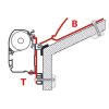 Univerzální adaptér B,C,T,U pro střešní markýzu Fiamma F45, ZIP www.vseprokaravan.cz
