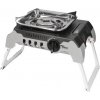 Plynový vařič Alpen Camping FJORDS s piezo zapalováním, barva černá www.vseprokaravan.cz