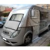 Hymer Exis 572 r.v. 2008 - půlkabát na skla + krytí dveří řidiče www.vseprokaravan.cz