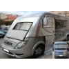 Hymer Exis 572 r.v. 2008 - půlkabát na skla + krytí dveří řidiče www.vseprokaravan.cz
