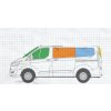 Sluneční clony Ford Tourneo Custom 2013+ www.vseprokaravan.cz