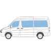 Sluneční clony VW Crafter 2006 - 2017 www.vseprokaravan.cz