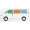 Sluneční clony VW T4 www.vseprokaravan.cz