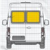 Sluneční clony VW Crafter 2017+ ( MAN TGE ) www.vseprokaravan.cz