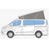 Sluneční clony - Ford Transit Custom 2013+ www.vseprokaravan.cz